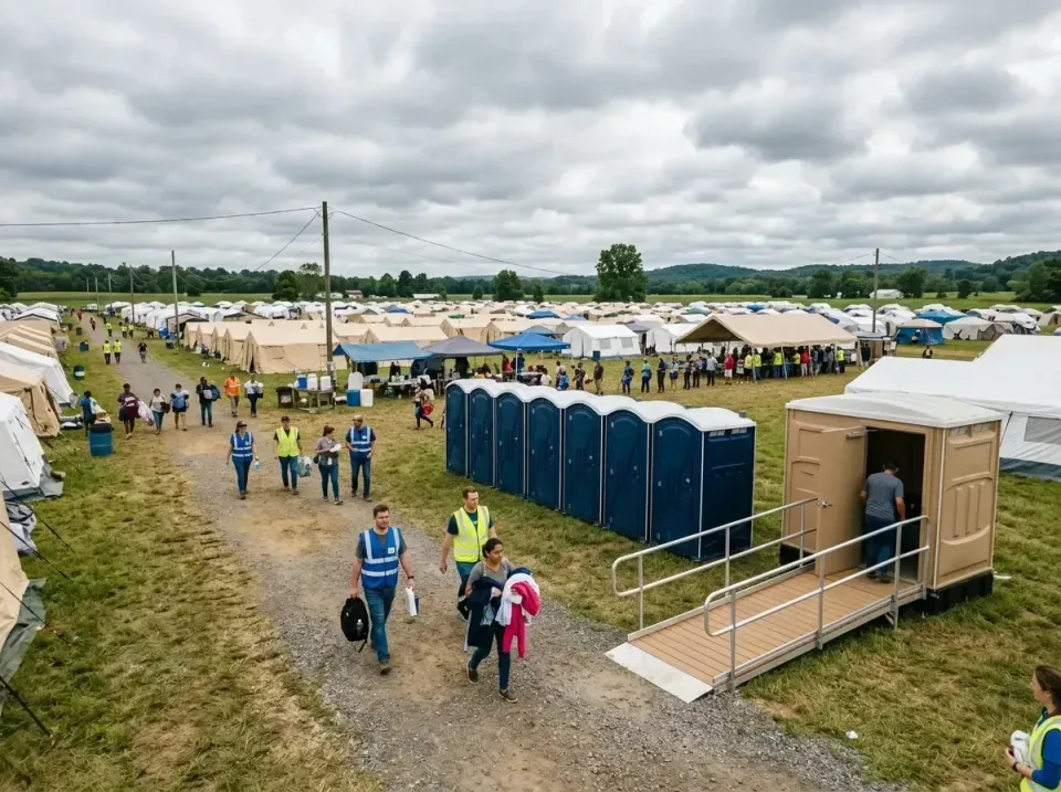 disaster-relief-camp-restrooms-010 — frequently asked questions, Dumpster & Portable Bathrooms Rental in Fruitville, FL